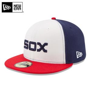 【メーカー取次】 NEW ERA ニューエラ 59FIFTY MLB On-Field シカゴ・ホワイトソックス ホワイトXネイビーXレッド 13555012 キャップ【クーポン対象外】【T】