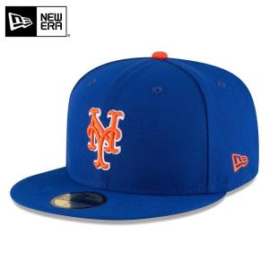 【メーカー取次】 NEW ERA ニューエラ 59FIFTY MLB On-Field ニューヨーク・メッツ ブルーXオレンジ ホワイトライン 13554990 キャップ【クーポン対象外】【T】