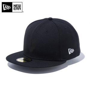 【メーカー取次】 NEW ERA ニューエラ Basic 59FIFTY ベーシック フラッグロゴ ブラックXホワイトロゴ 13562266 キャップ 無地 帽子【クーポン対象外】【T】｜waiper