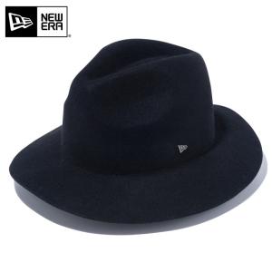 【未使用】NEW ERA ハット フェドーラ ウール メタルピン ブラック XL NEW ERA 【メーカー取次】NEW ニューエラ Felt Hat The Fedora