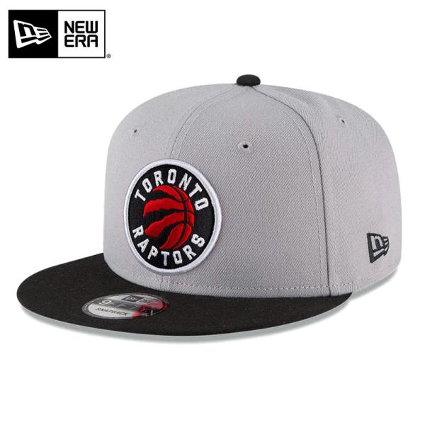 【メーカー取次】NEW ERA ニューエラ 9FIFTY NBA トロント・ラプターズ グレーXブラ...