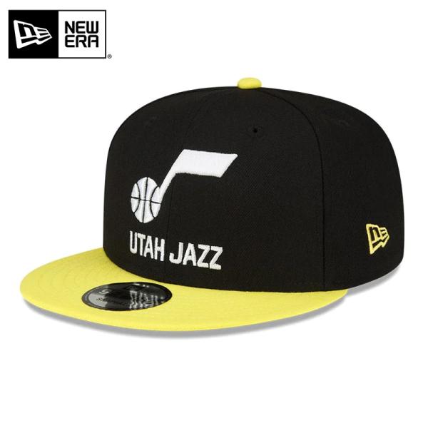 【メーカー取次】NEW ERA ニューエラ 9FIFTY NBA ユタ・ジャズ ブラックXイエロー ...