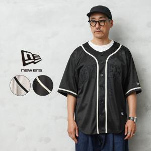 NEW ERA（ニューエラ） ヘビーウェイト コットン ベースボールシャツ