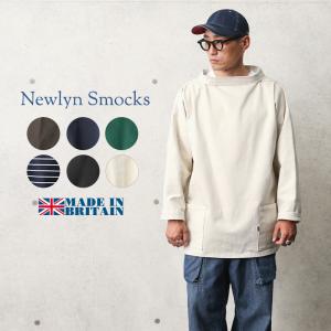 Newlyn Smocks ニューリンスモック フィッシャーマンズ スモック ラウンドネック MADE IN UK プルオーバーシャツ イギリス製 英国製 長袖 漁師【T】