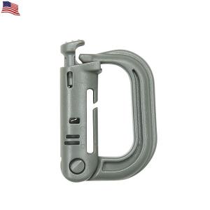 米軍使用タイプ Grimloc Carabiner (カラビナ) FOLIAGE【T】