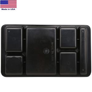 Hayes社製 米軍納入ランチトレイ BLAC...の詳細画像1