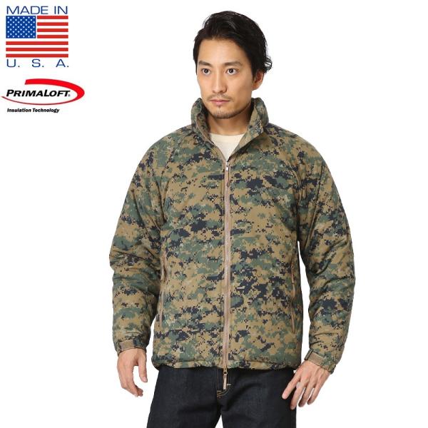 U.S.TYPE Level 7 ハイロフトジャケット WOODLAND MARPAT プリマロフト...