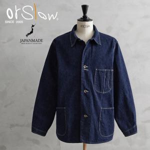 orSlow オアスロウ 01-6150 1940’S COVERALL カバーオールジャケット 日本製 デニムジャケット ジージャン Gジャン アメカジ ブランド【クーポン対象外】【T】｜waiper