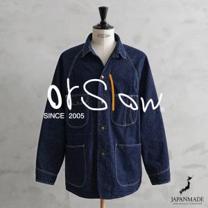 orSlow オアスロウ 03-6140 1950’S COVERALL カバーオールジャケット 日本製 デニムジャケット ジージャン Gジャン アメカジ ブランド【クーポン対象外】【T】｜waiper