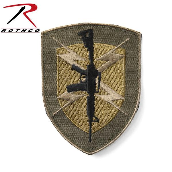 ROTHCO ロスコ 72200 GUN SHIELD パッチ ワッペン ベルクロタイプ マジックテ...