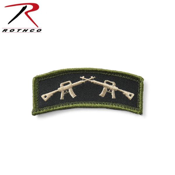 ROTHCO ロスコ 72189 CROSSED RIFLES パッチ ワッペン ベルクロタイプ マ...
