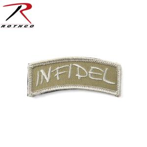 ROTHCO ロスコ 72199 INFIDEL SHOULDER パッチ ワッペン ベルクロタイプ...