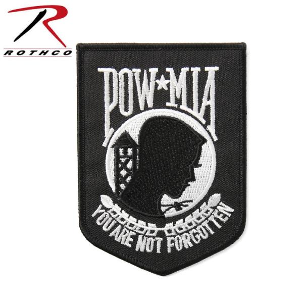 ROTHCO ロスコ 1570 P.O.W.M.I.A. パッチ ワッペン ベルクロタイプ マジック...