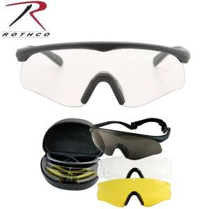 ミリタリーサングラス ROTHCO ロスコ 10337 FIRETEC INTERCHANGABLE SPORT GLASS Lens SYSTEM タクティカルサングラス ブランド【T】｜waiper