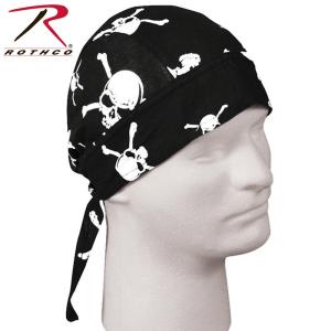 ROTHCO ロスコ 5134 Skull & Crossbones Headwrap ブランド【T】｜waiper