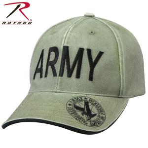 ROTHCO ロスコ Vintage Deluxe Low Profile Cap ARMY OLIVE メンズ レディース ミリタリーキャップ 帽子 アメリカ 米軍 アメリカ軍 ブランド 【9888】【T】