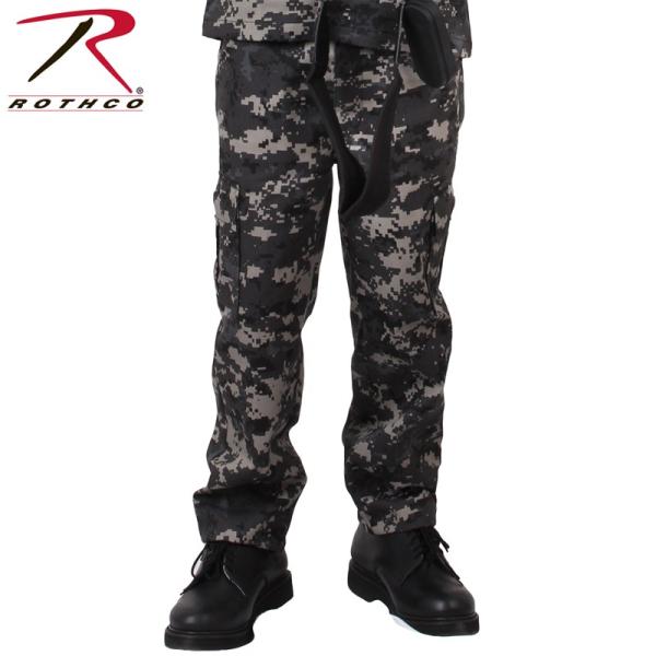 ROTHCO ロスコ キッズ DIGITAL CAMO BDU パンツ 66415 Subdued ...