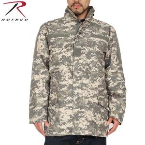 アメリカ軍 ACU デジタルカモ M-65 フィールドジャケット USED A5AU