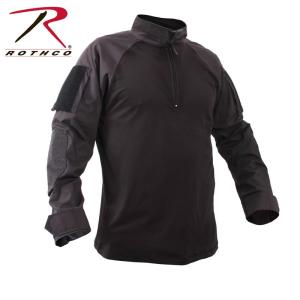 ROTHCO（ロスコ） 送料無料 SWAT コンバット シャツ ハイネック 黒