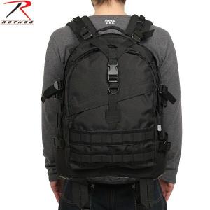 ROTHCO ロスコ バックパック ラージ ブラック⬇️50%OFF 新品未使用 ROTHCO（ロスコ） LARGE TRANSPORT パック FOLIAGE GREEN フォリッジ