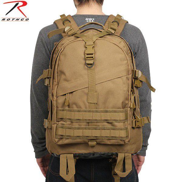ミリタリーバッグ ROTHCO ロスコ LARGE TRANSPORT パック COYOTE BRO...