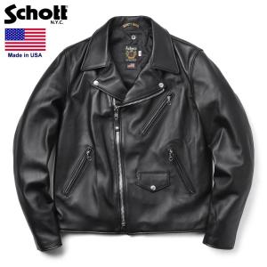 ショットライダース Schott ショット 228US ラムレザー ライダースジャケット 7525 革ジャン ダブル ブランド アメリカ製【クーポン対象外】【T】｜ミリタリーショップWAIPER