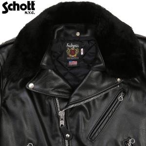 Schott N.Y.C 襟ボア(ファー)/COLLAR FOR“618M”(ダブル Schott N.Y.C 襟ボア(ファー)/COLLAR FOR“618M”(ダブル