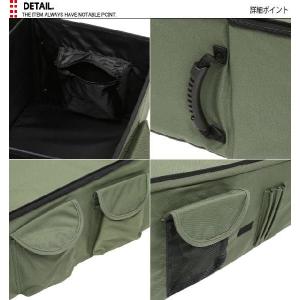 実物 新品 米軍 折り畳み式フットロッカー ミ...の詳細画像5