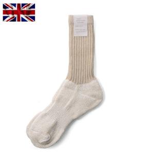 実物  デッドストック イギリス軍 デザートソックス