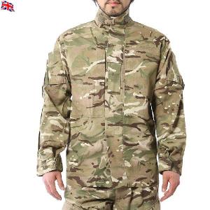 実物 新品 イギリス軍WARM WEATHER COMBAT ジャケット MTP (Multi Terrain Pattern) サバゲー 服 ウェア 装備 迷彩 デッドストック【クーポン対象外】【I】