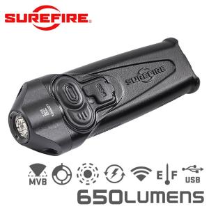 SUREFIRE シュアファイア STILETTO Multi-Output Rechargeable Pocket LEDフラッシュライト / 650ルーメン（PLR-A）【クーポン対象外】【T】｜waiper