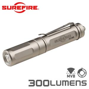 SUREFIRE シュアファイア TITAN PLUS Ultra-Compact Variable-Output LED キーチェーンフラッシュライト / 300ルーメン（TITAN-B）【クーポン対象外】【T】｜waiper