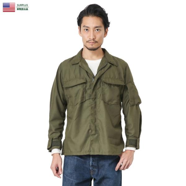 実物 新品 米軍 NOMEX ノーメックス ヘリクルーシャツ（横ポケット） デッドストック ミリタリ...