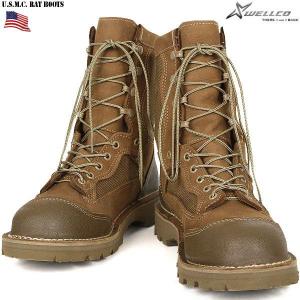 実物  米海兵隊 U.S.M.C. WELLCO社製 RAT ブーツ TAN タン