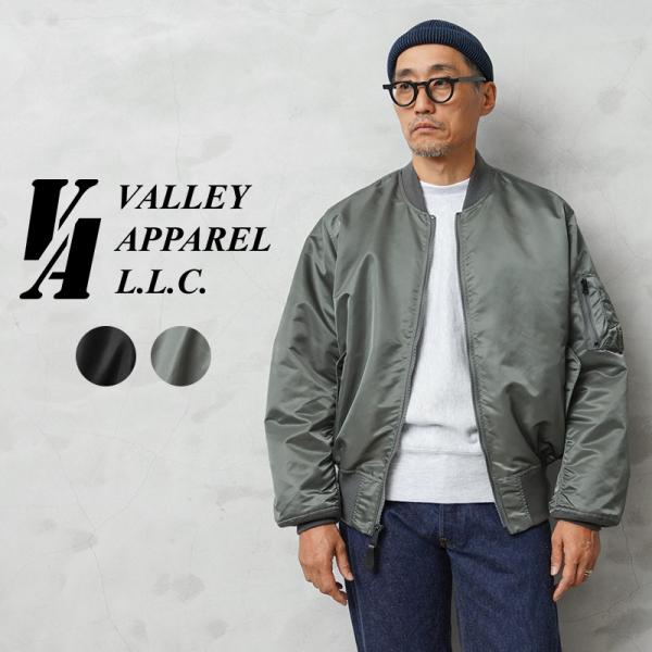 Valley Apparel バレイアパレル VA1003 L-2B フライトナイロンジャケット ミ...