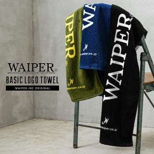 WAIPER.inc ワイパーインク BASIC LOGO TOWEL タオル ミリタリー フェイスタオル 中厚 サウナ スポーツタオル【T】【クーポン対象外】｜waiper