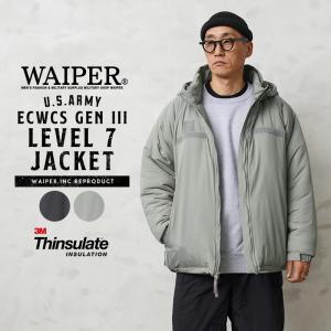 WAIPER.inc ワイパーインク 米軍 ECWCS Gen III THINSULATE（シンサレート）Level 7 ジャケット レベル7 ミリタリージャケット【WP62】【クーポン対象外】【T】｜waiper