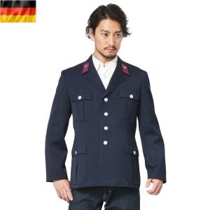 実物 USED 東ドイツ ファイヤーマン ユニフォームジャケット ミリタリージャケット ブルゾン 正装 制服 軍服 軍放出品【クーポン対象外】【T】｜waiper