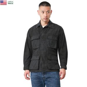 YMCLKY 米軍タイプ BDUジャケット ブラックタイガーカモ リップス