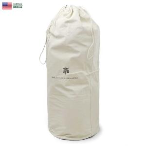 実物  米軍 LINEN キャンバス ランドリーバッグ LARGE