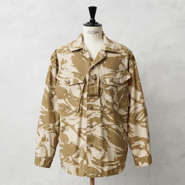実物 USED イギリス軍 TROPICAL COMBAT ジャケット デザートDPMカモ メンズ ...