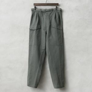 実物 新品 イタリア軍 AIR FORCE グレー ワークパンツ デッドストック