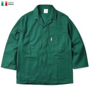 USED 70'S ユーロワークジャケット WORK JKT カバーオール - BLUE