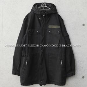 実物 USED ドイツ軍 フレクターカモ パーカー BLACK染め メンズ ミリタリージャケット コート アウター ジャンバー 軍服 軍モノ 放出品【クーポン対象外】【I】｜waiper