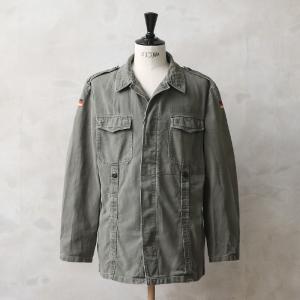 希少 実物 USED ドイツ軍 モールスキン ジャケット 前期型 メンズ ミリタリージャケット アウター 軍モノ 軍服 古着 春服【クーポン対象外】【I】｜waiper