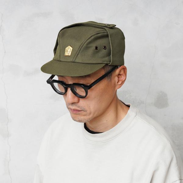 実物 新品 デッドストック チェコ軍 M85 FIELD CAP フィールドキャップ バッジ付き メ...