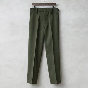 イギリス軍　ミリタリーパンツ　スラックス　ブラウン MILITARY 実物 新品 デッドストック イギリス陸軍 ALL RANKS