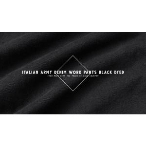 実物 USED イタリア軍 デニムワークパンツ...の詳細画像1