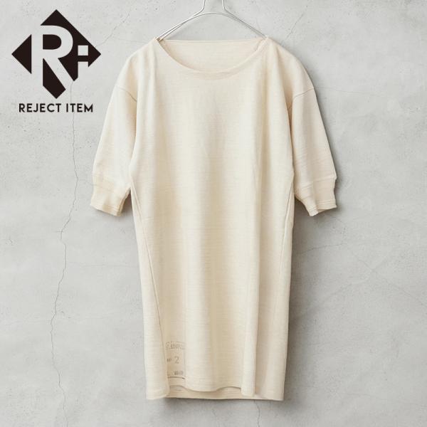 リジェクト 訳あり品 実物 新品 デッドストック ギリシャ軍 ラウンドネック ハーフスリーブ アンダ...