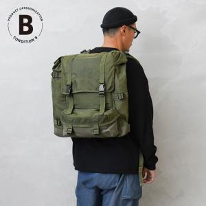 90s パラシュートリュック ミリタリー カーキ リュック ナイロン